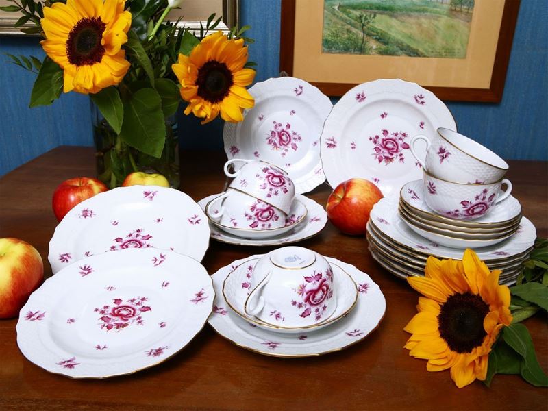 Set per la Tavola in Porcellana, Herend