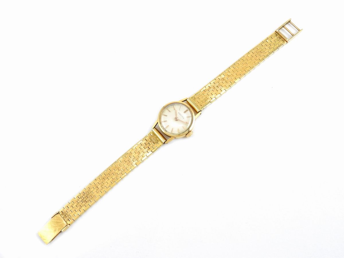 Orologio da Polso per Donna Zenith in Oro Giallo
