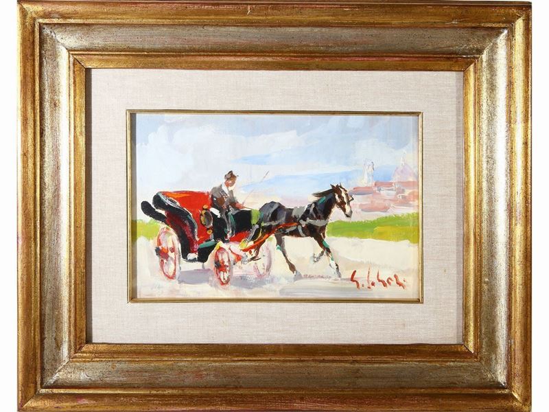 Gino Paolo Gori - Al Piazzale Michelangiolo