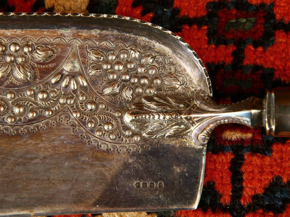 Cazzuola Massonica in Metallo Argentato, 1931