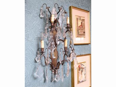 Coppia di Appliques in Bronzo