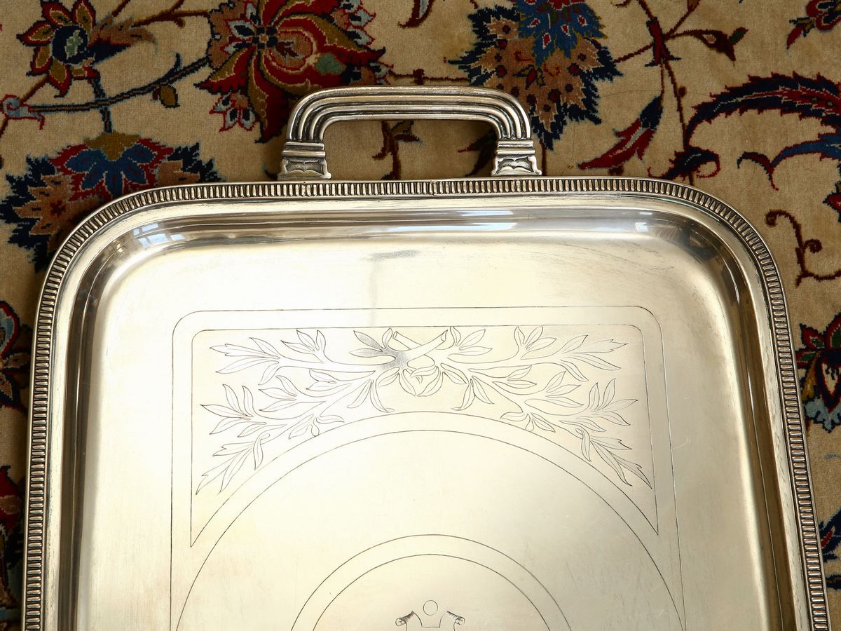 Guantiera in Argento, Luigi Genazzi
