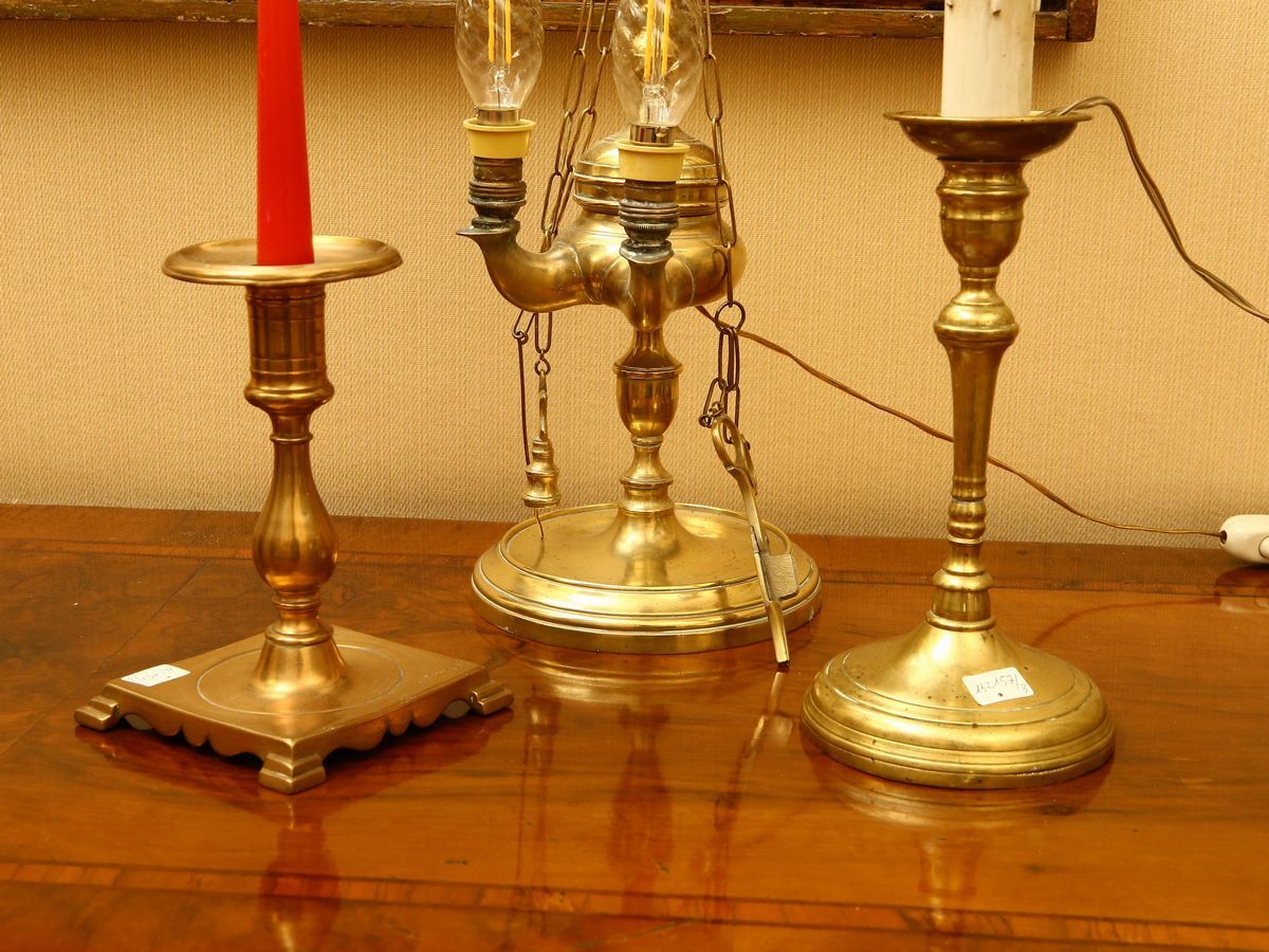 Lotto di Accessori per la Casa in Metallo