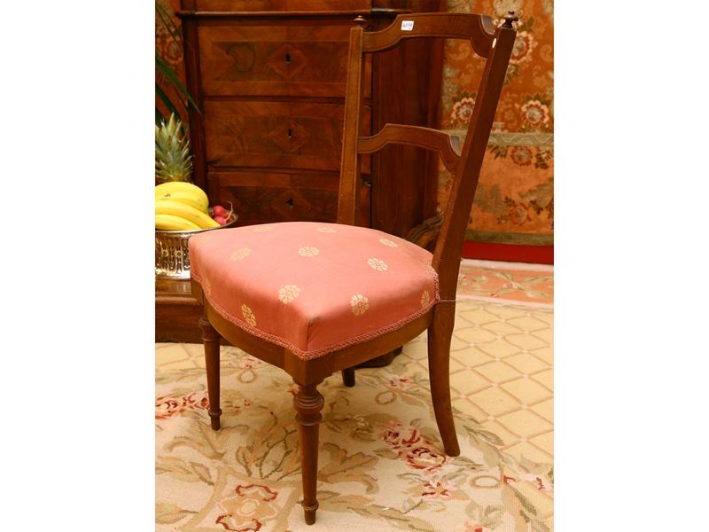 Sedia da Bambino in Noce