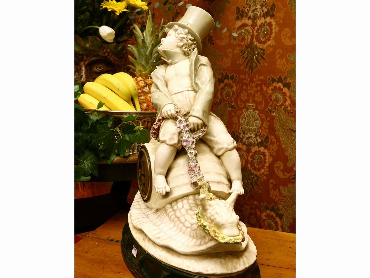 Orologio da Tavolo in Ceramica