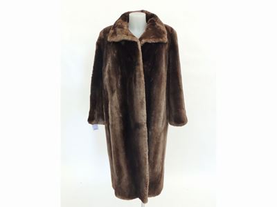 Cappotto in Castoro Marrone
