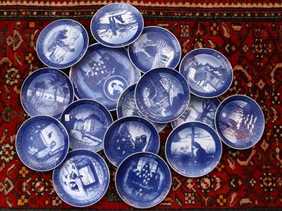 Collezione di Piatti Commemorativi in Porcellana, Royal Copenhagen