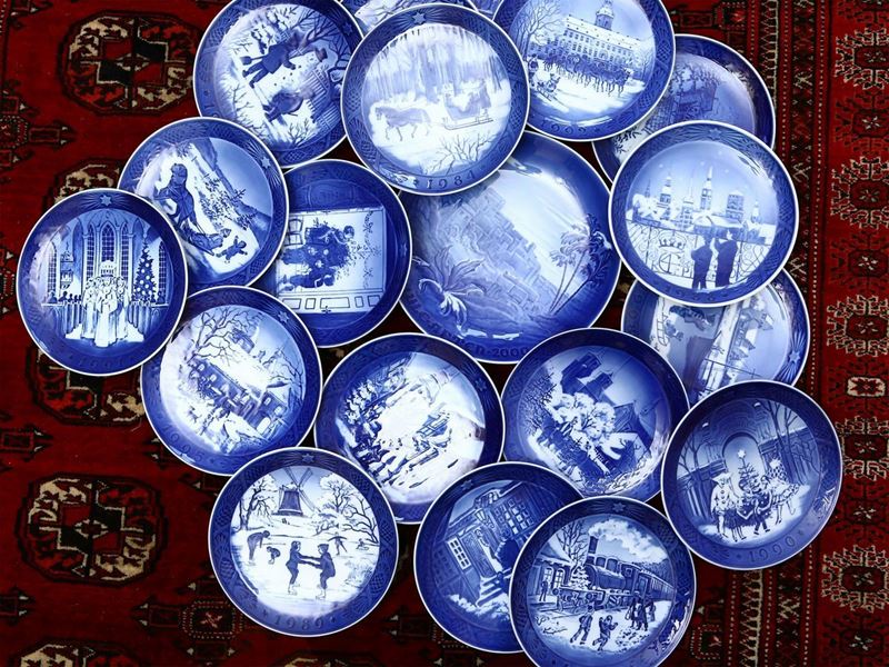 Collezione di Piatti Commemorativi in Porcellana, Royal Copenhagen