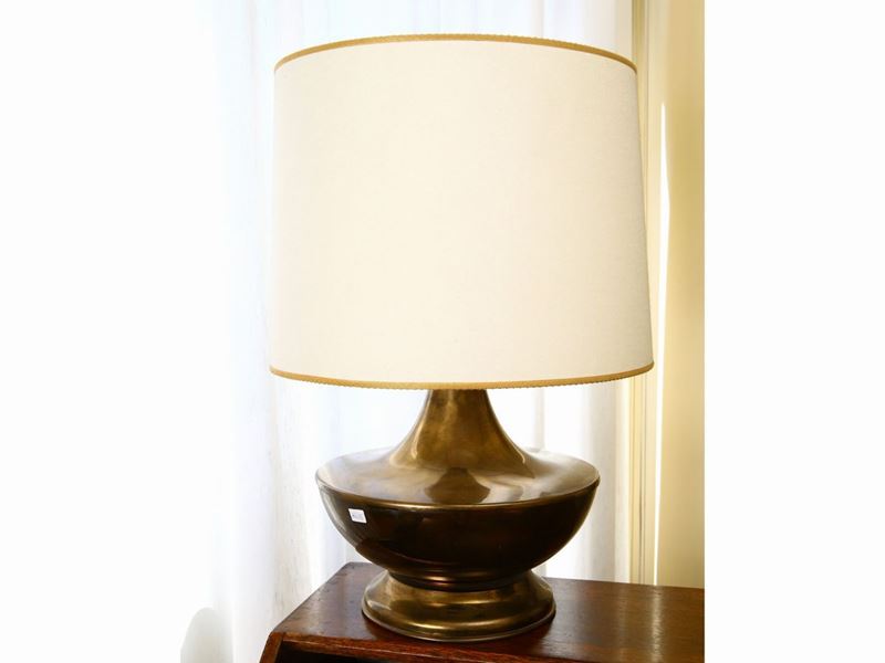 Lampada da Tavolo in Ottone