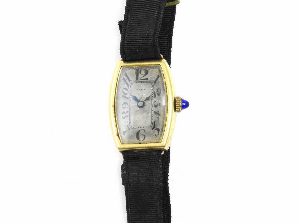 Orologio Decò da Polso per Donna Pyrx in Oro Giallo