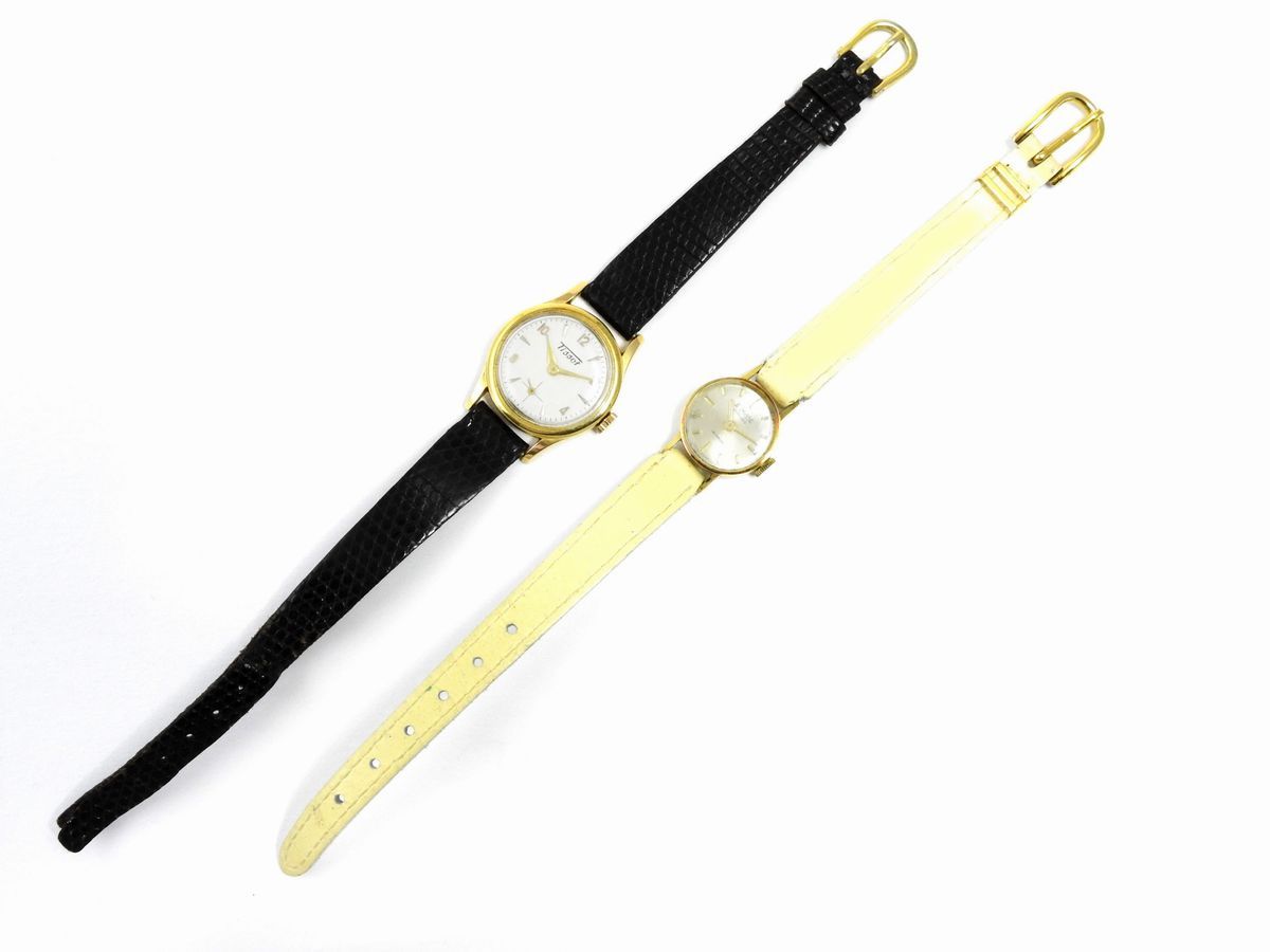 Due Orologi da Polso per Donna Tissot e le Phare in Oro Giallo