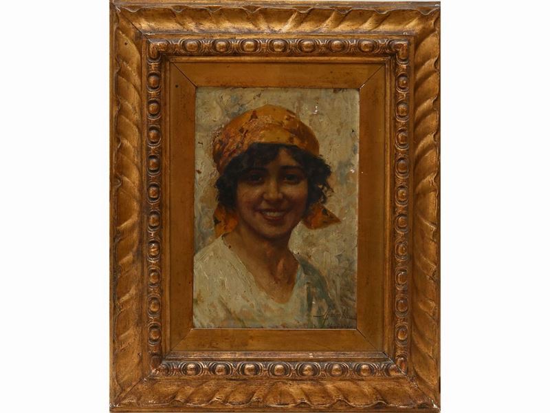 Adolfo Belimbau - Ritratto di Nunzia Randazzo