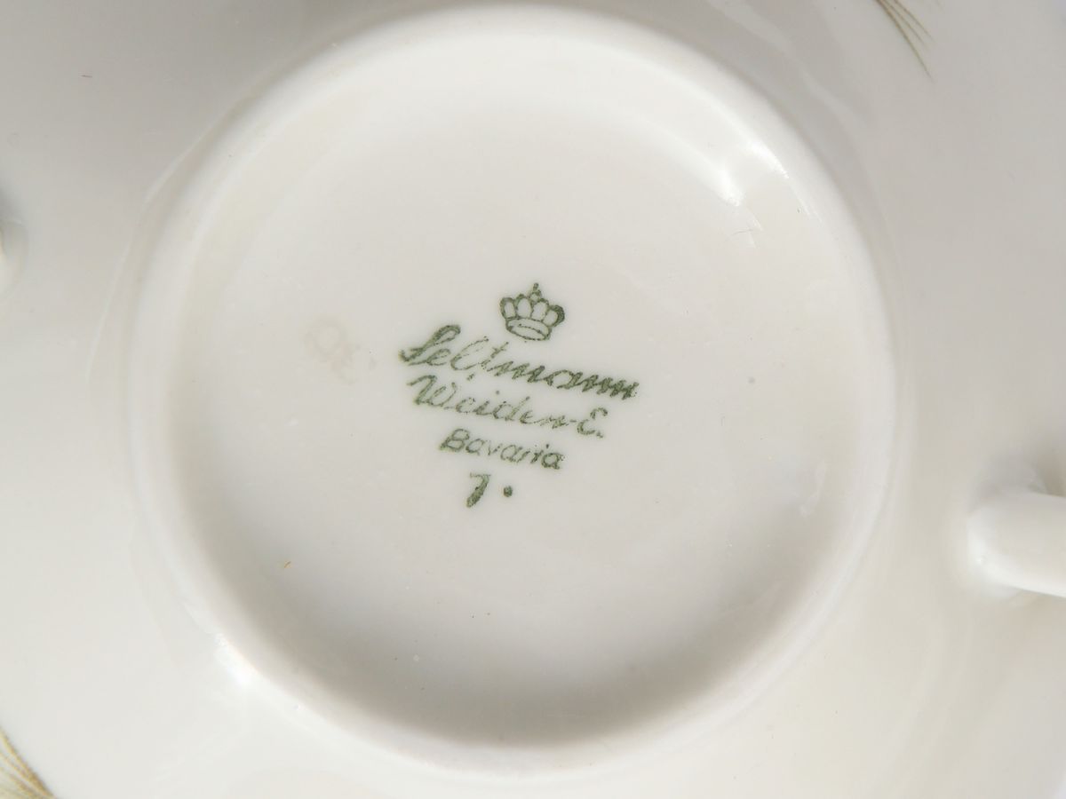 Servizio da Consommè in Porcellana, Bavaria