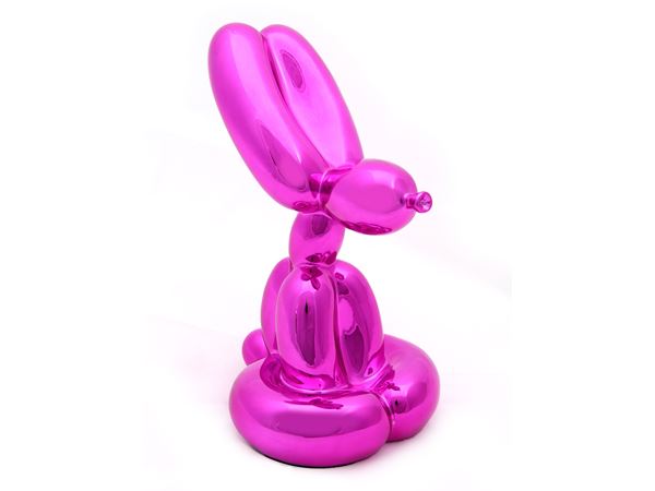 Editions Studio - Balloon Rabbit (Magenta), da un modello di Jeff Koons