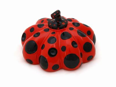 Pumpkin Naoshima (black/red)