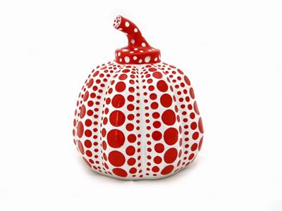 Naoshima Pumpkin (red/white)