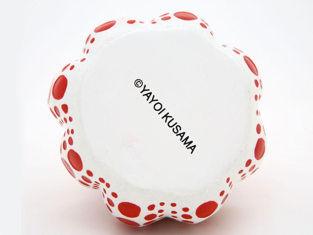 Yayoi Kusama - Naoshima Pumpkin (red/white)