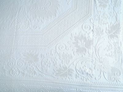 Due Copriletto in Cotone Piquet