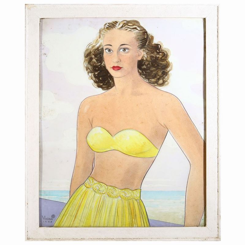 Gino Mugnai - Ritratto di una Giovane 1948