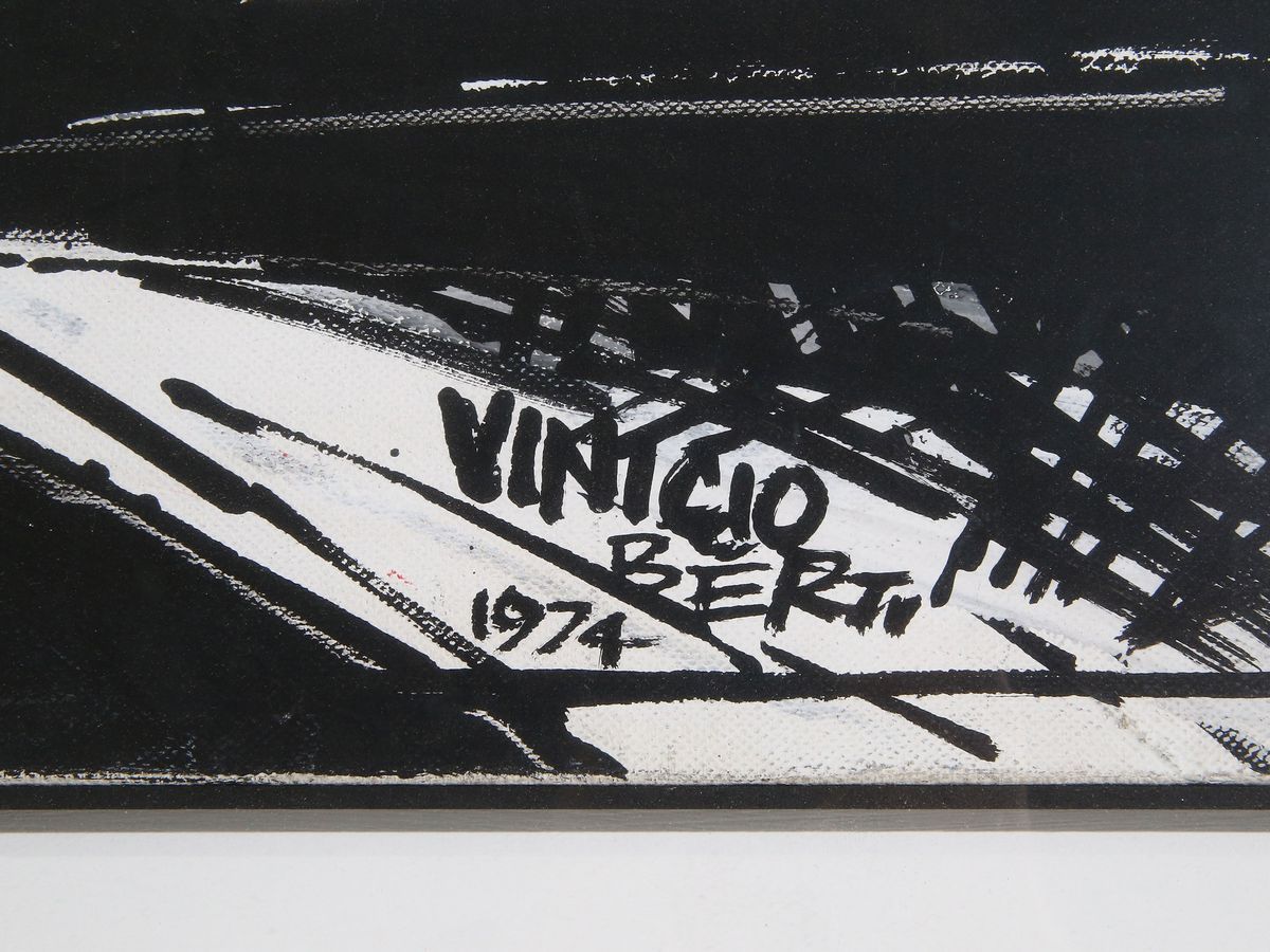 Vinicio Berti - Racconto Multiplo Costruttivo 1h-2h 1974