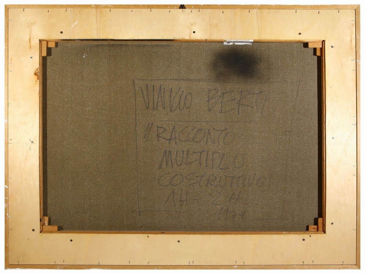 Vinicio Berti - Racconto Multiplo Costruttivo 1h-2h 1974