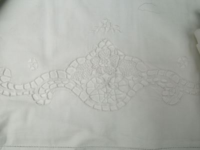 Parure Matrimoniale in Lino e Cotone