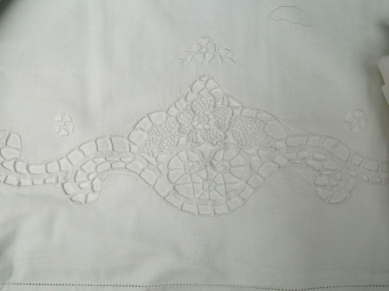 Parure Matrimoniale in Lino e Cotone