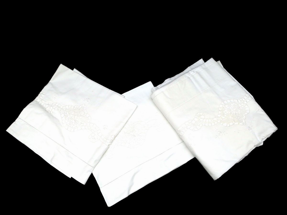 Parure Matrimoniale in Lino e Cotone