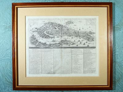 Carte Du Plan De Venise...