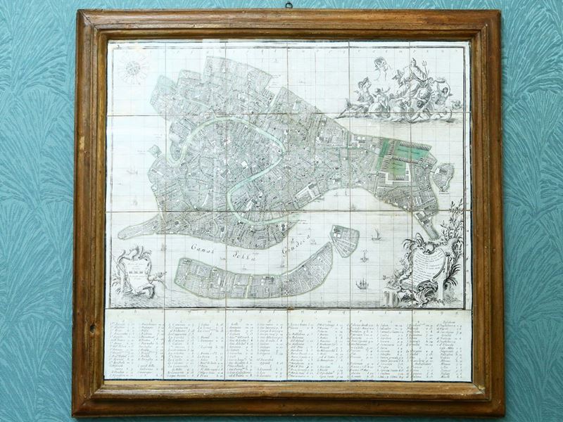 Lodovico Ughi - Nuova Pianta Dell'inclita Citta di Venezia