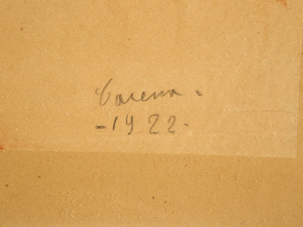 Felice Carena - Personaggio 1922