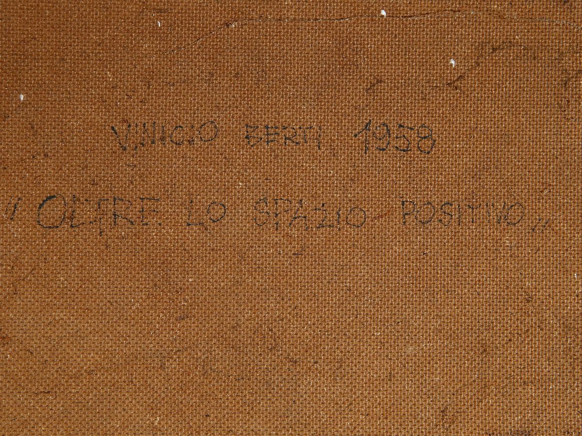 Vinicio Berti - Oltre lo Spazio Positivo1958