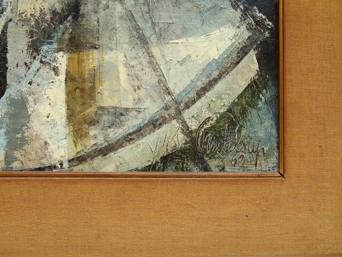 Gualtiero Prenleloup - Natura Morta in Interno 1962