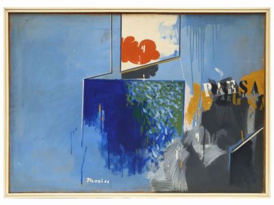 Ipotesi per un Paesaggio 1964