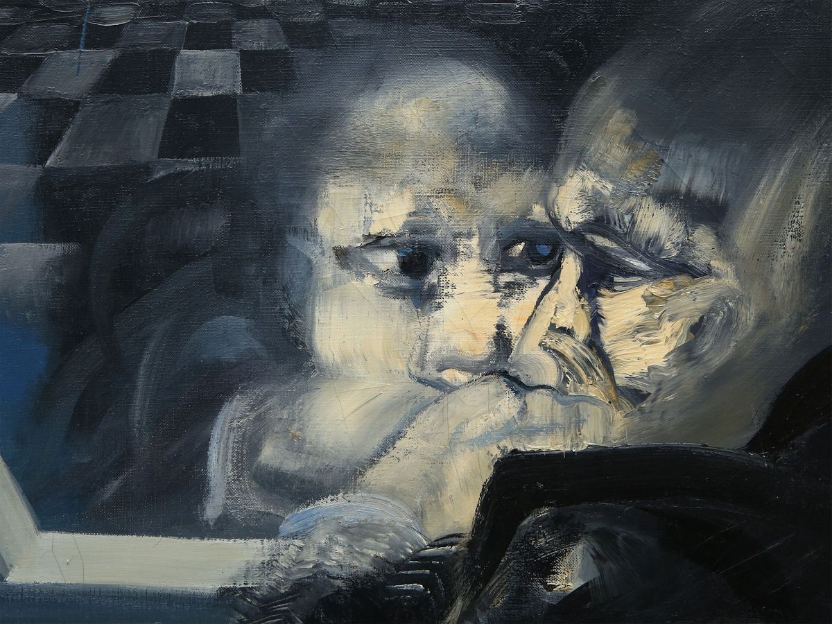 Piero Tredici - Contro il Vetro della Finestra 1966