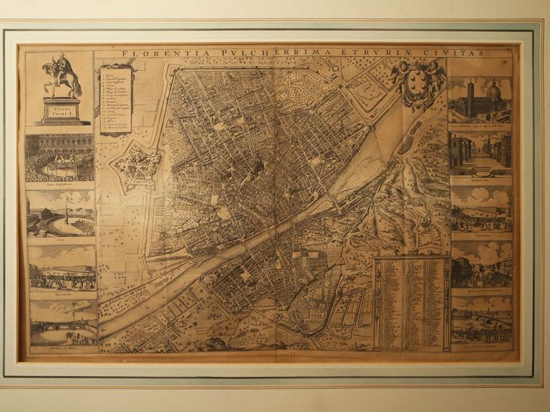 Frederick De Wit - Florentia Pulcherrima Etruriae Civitas