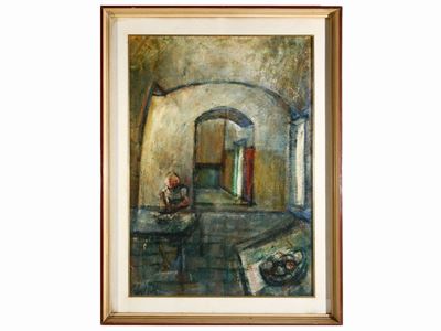 Scena D'interno con Figura