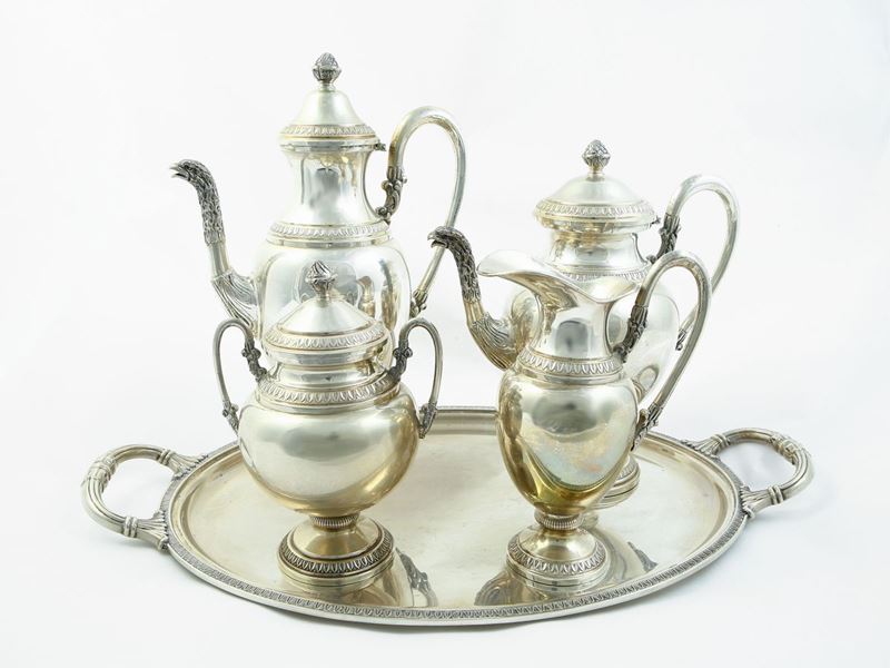 Servizio da Tè e Caffè in Argento