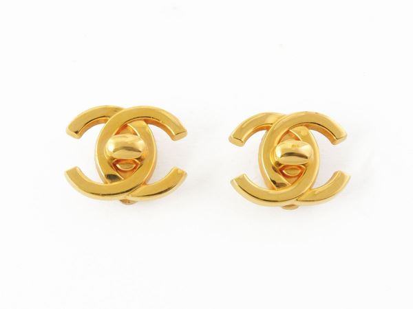 Pair of earrings, Chanel