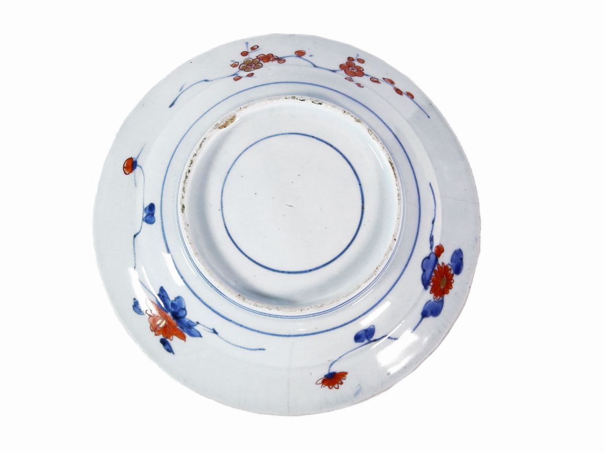 Serie di Undici Piatti in Porcellana Imari