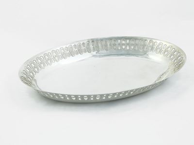 Centrotavola Ovale in Argento 925/1000