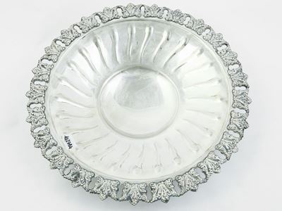 Centrotavola Rotondo in Argento