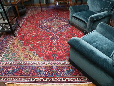 Tappeto Persiano Tabriz di Vecchia Manifattura