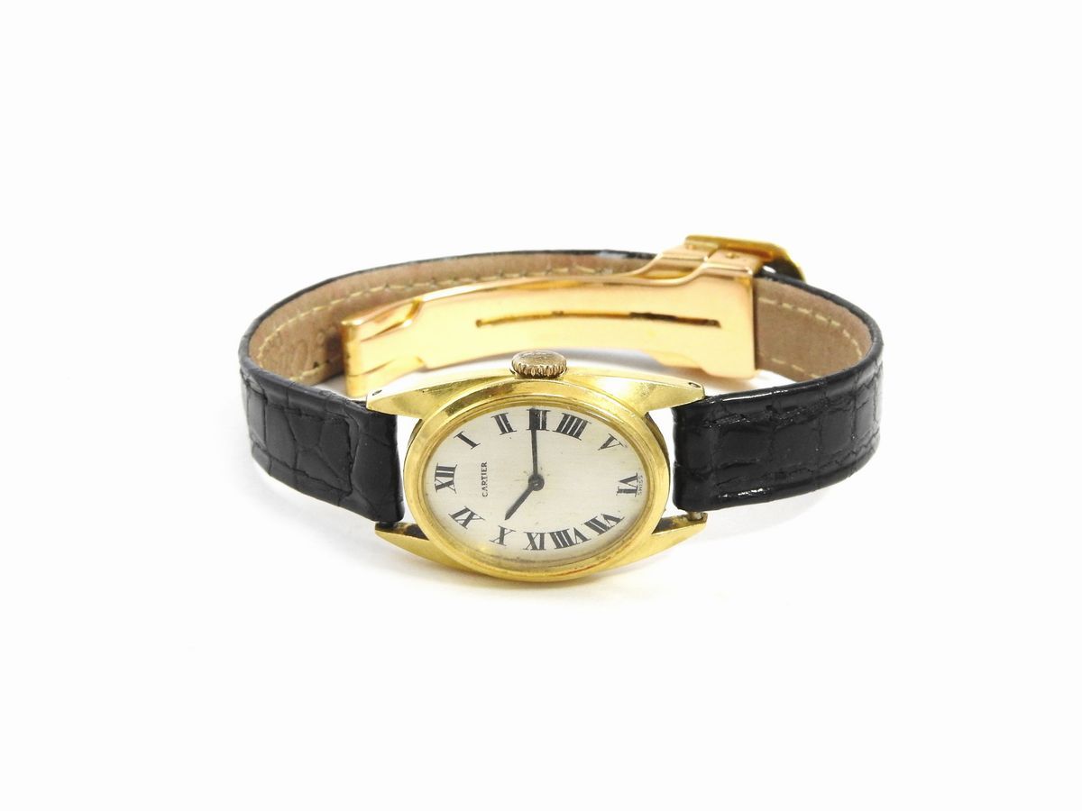 Orologio da Polso per Donna Cartier By Movado in Oro Giallo