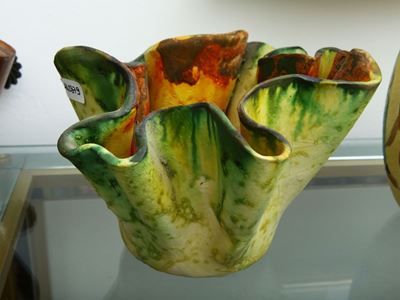 Vaso a Fazzoletto in Ceramica, 1956