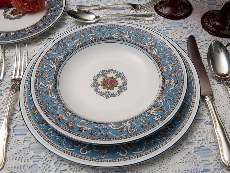Servizio di Piatti Florentine in Porcellana, Wegwood