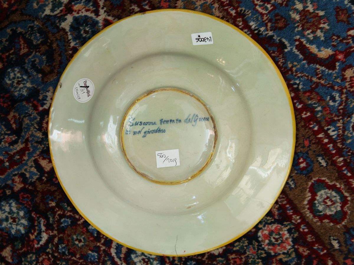 Piatto in Maiolica, Urbino 1560 Circa