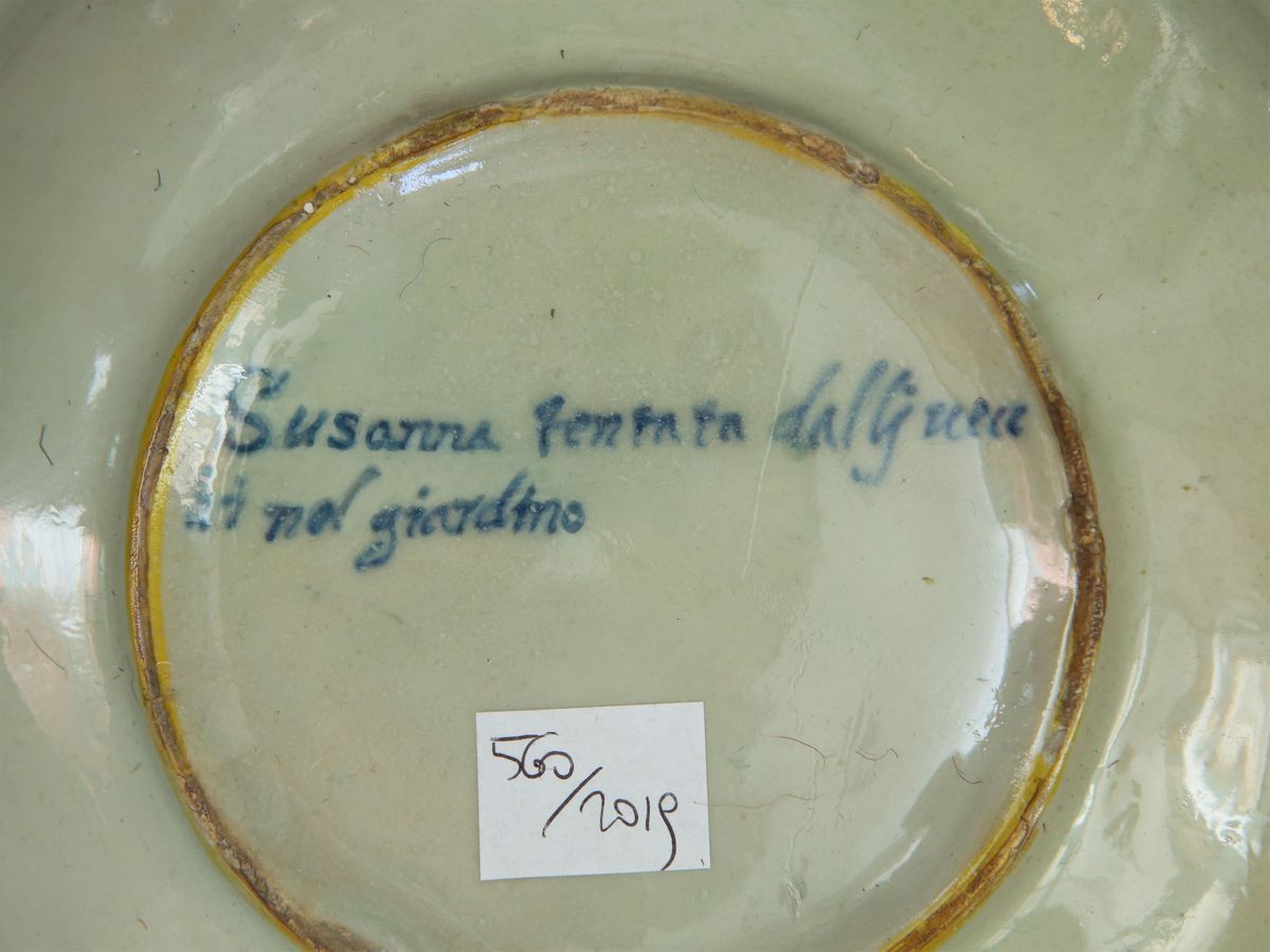 Piatto in Maiolica, Urbino 1560 Circa