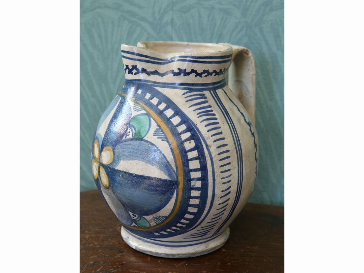 Boccale in Maiolica, Faenza XV Secolo