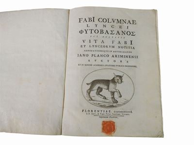 Fabi Columnae Lyncei Phytobasanos Cui Accessit Vita Fabi Et Lynceorum Notitia